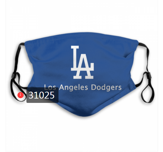 2020 Los Angeles Dodgers Dust mask with filter 58